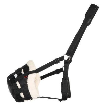 Imperial Riding Graasmasker Met Fur - Zwart (Full)