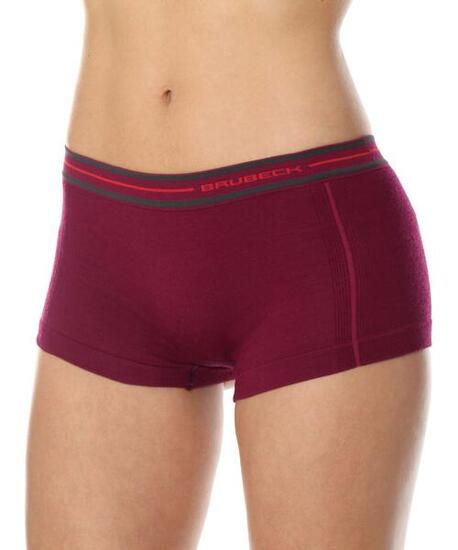 Boxer da donna Brubeck Active Wool BX10860 nero