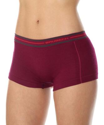 Boxer da donna Brubeck Active Wool BX10860 viola