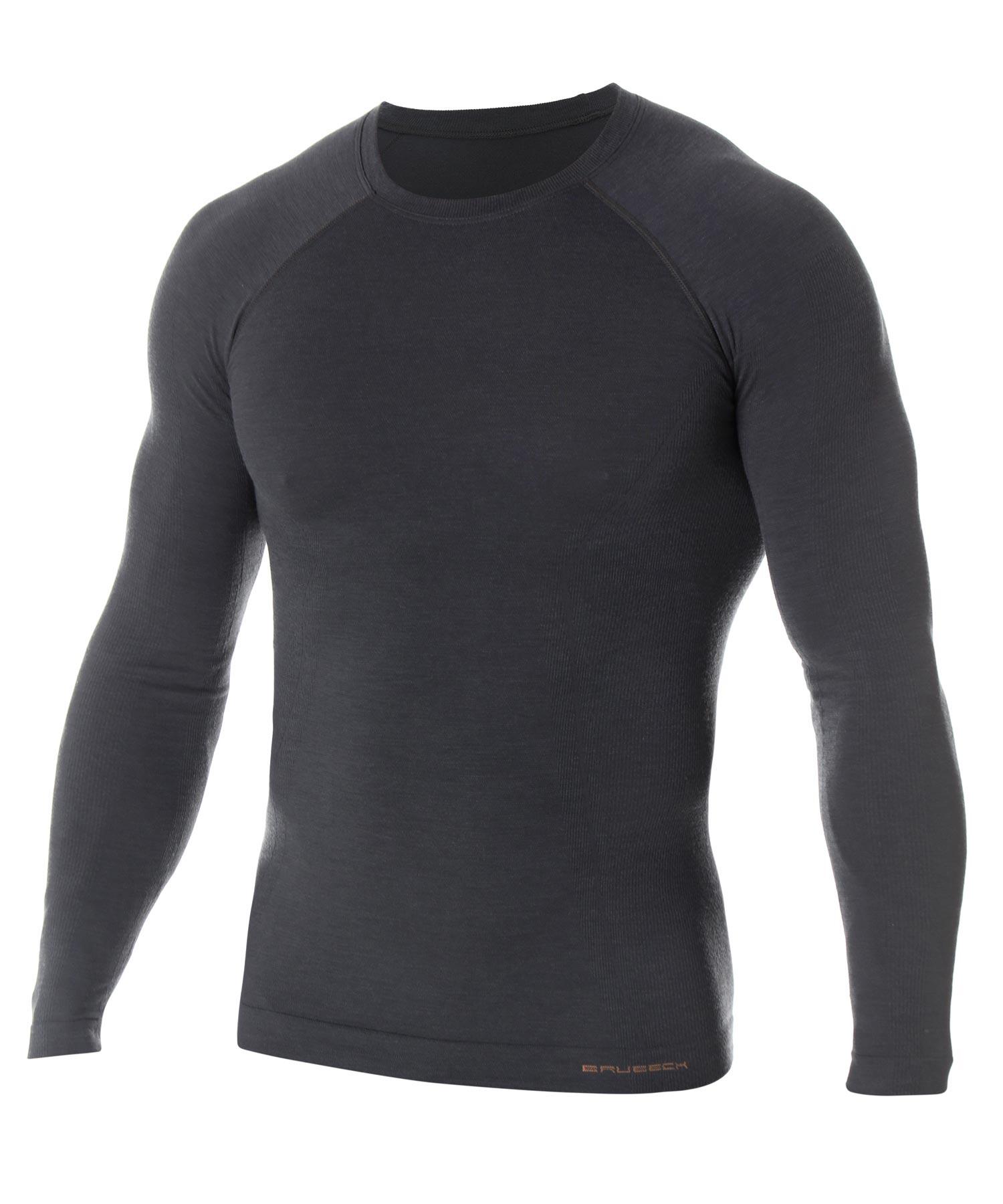 Koszulka wełniana z długim rękawem męska Brubeck ACTIVE WOOL 2/5