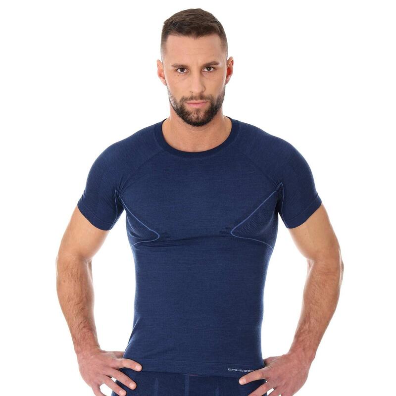 Koszulka męska Brubeck Active Wool Ss11710