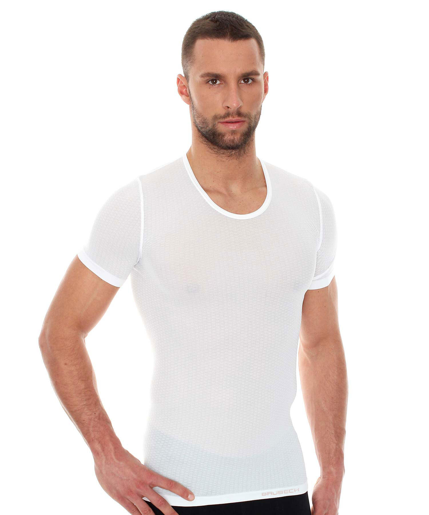 Podkoszulek z krótkim rękawem Brubeck Base Layer Ultra Light 3D 3/5