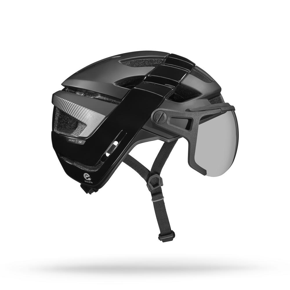 Kask rowerowy z szybą Julbo Itineraire Evo Black czarny 5/6