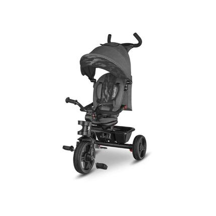 Trójkołowy rowerek dziecięcy Lionelo Haari Kamień Szary