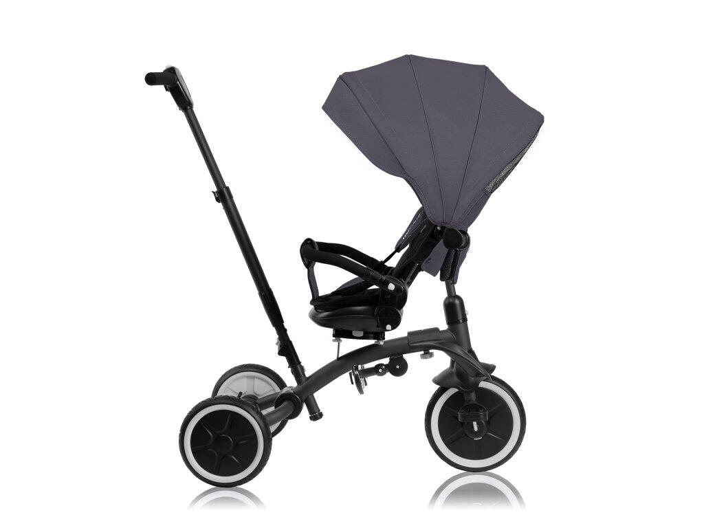 Triciclo Lionelo Tris Plus 2 en 1 360° ajustable PU niño 3/5
