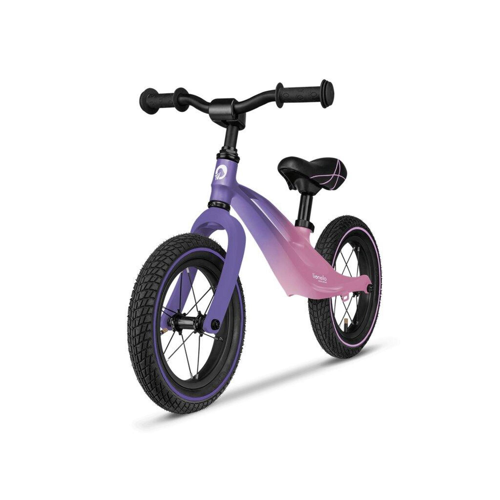 LIONELO Odrážedlo Lionelo Bart Air Pink Violet