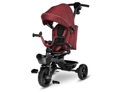 Triciclo Lionelo Kori rosso bordeaux