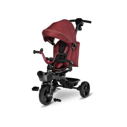 Trójkołowy rowerek dziecięcy Lionelo Kori Czerwony Burgundowy