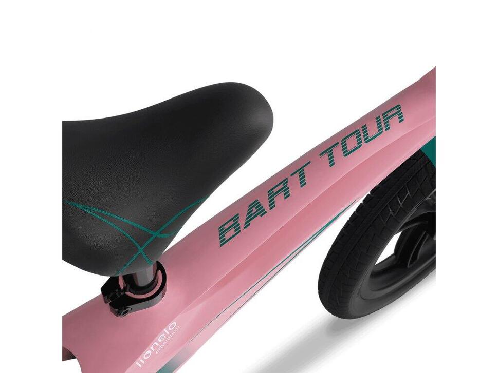 Rower biegowy dzieciecy Lionelo Bart Tour Bubblegum