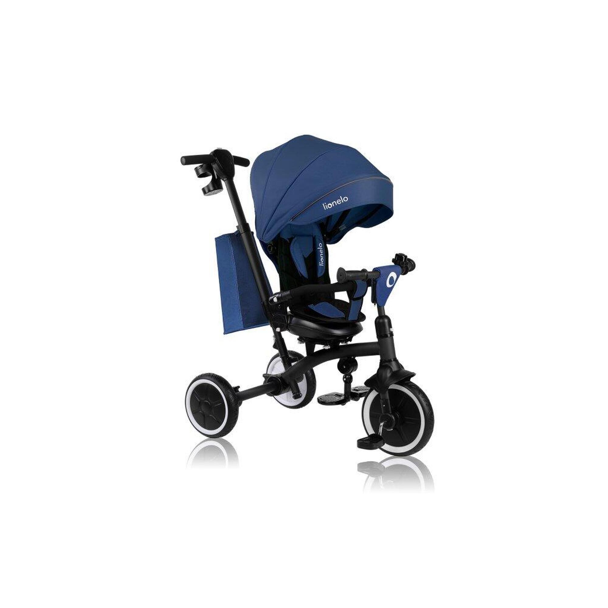 LIONELO Tříkolka Lionelo Tris Plus Blue Denim