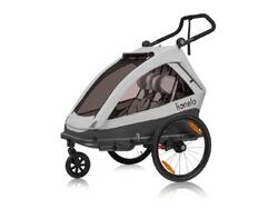 Remorque à vélo Cama Grey Graphite