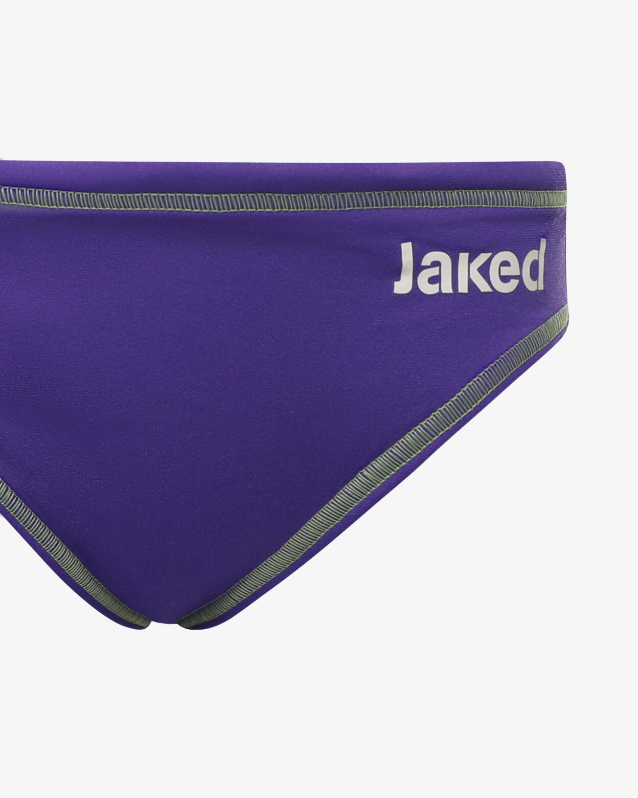 Maillot de baño bebé violeta y verde en material sintético para natación 2/4