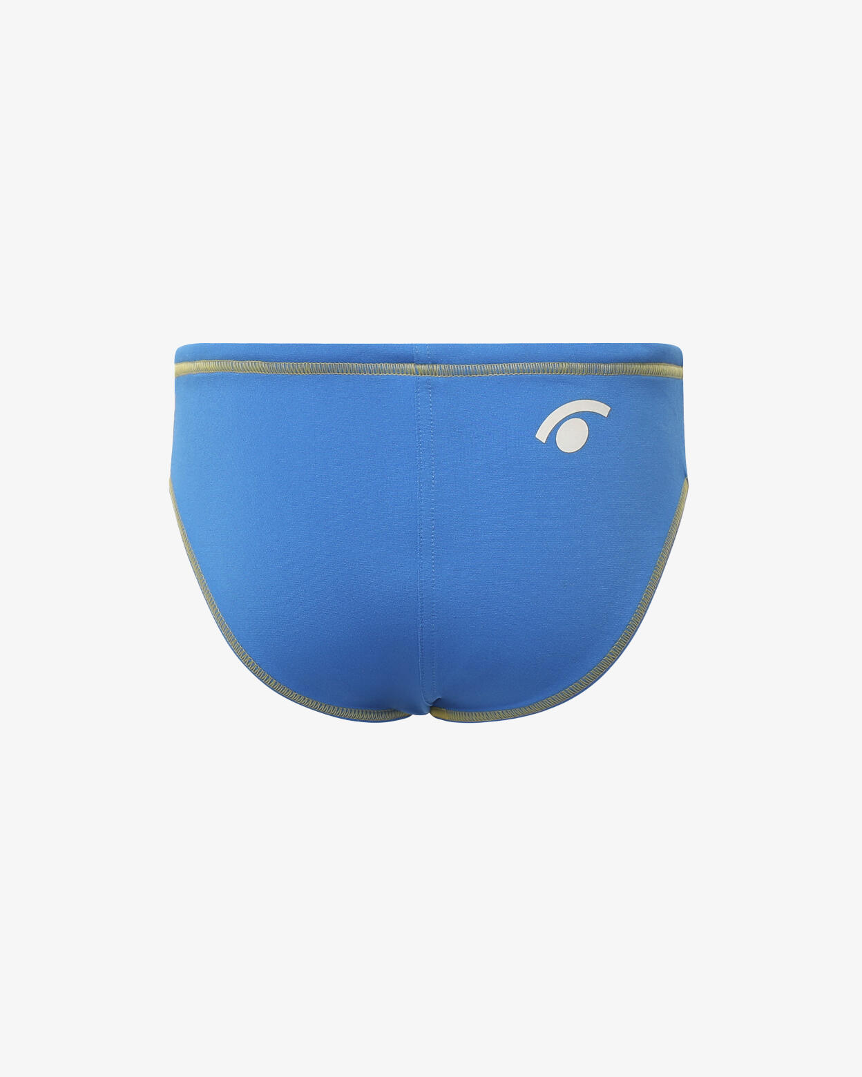 Maillot de bain synthétique jaune royal et or pour enfant 3/4