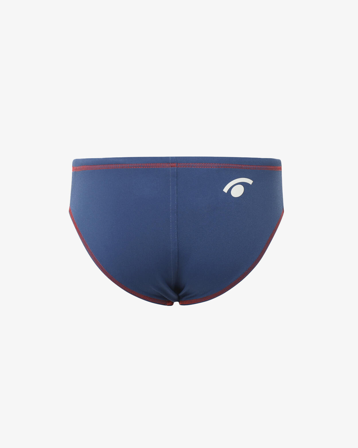 Traje de baño sintético azul marino y rojo para niños 3/4