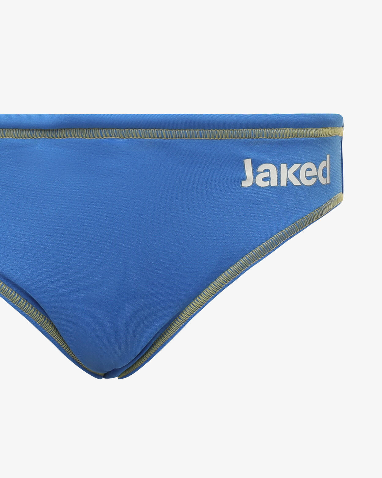 Maillot de bain synthétique jaune royal et or pour enfant 2/4