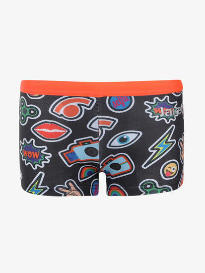 maillot de bain synthétique noir pour enfant