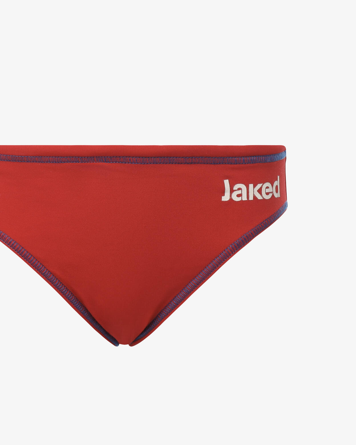 costume  rosso e blu da bambino in mat. sintetico da nuoto 2/4