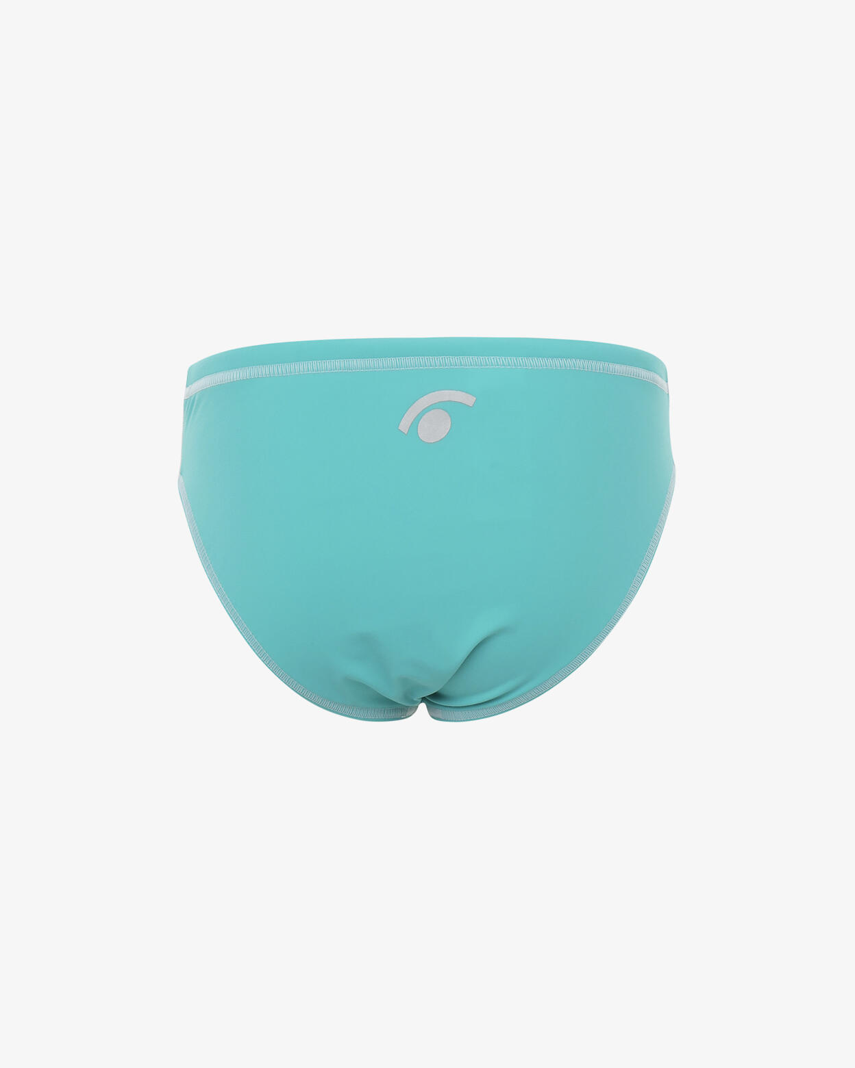 Bañador infantil color aguamarina en material sintético para natación. 2/4