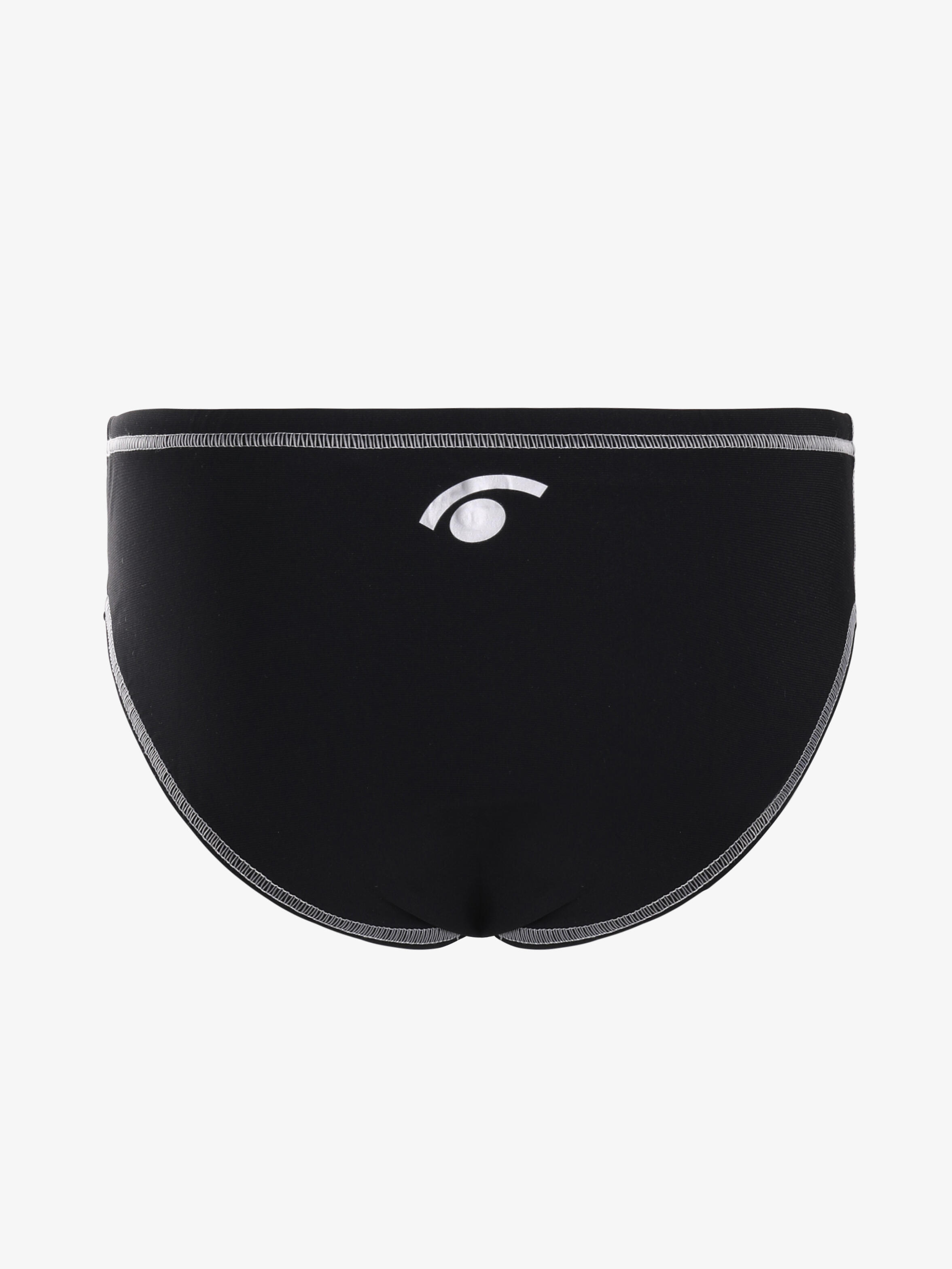 costume  nero da bambino in mat. sintetico da nuoto 4/4