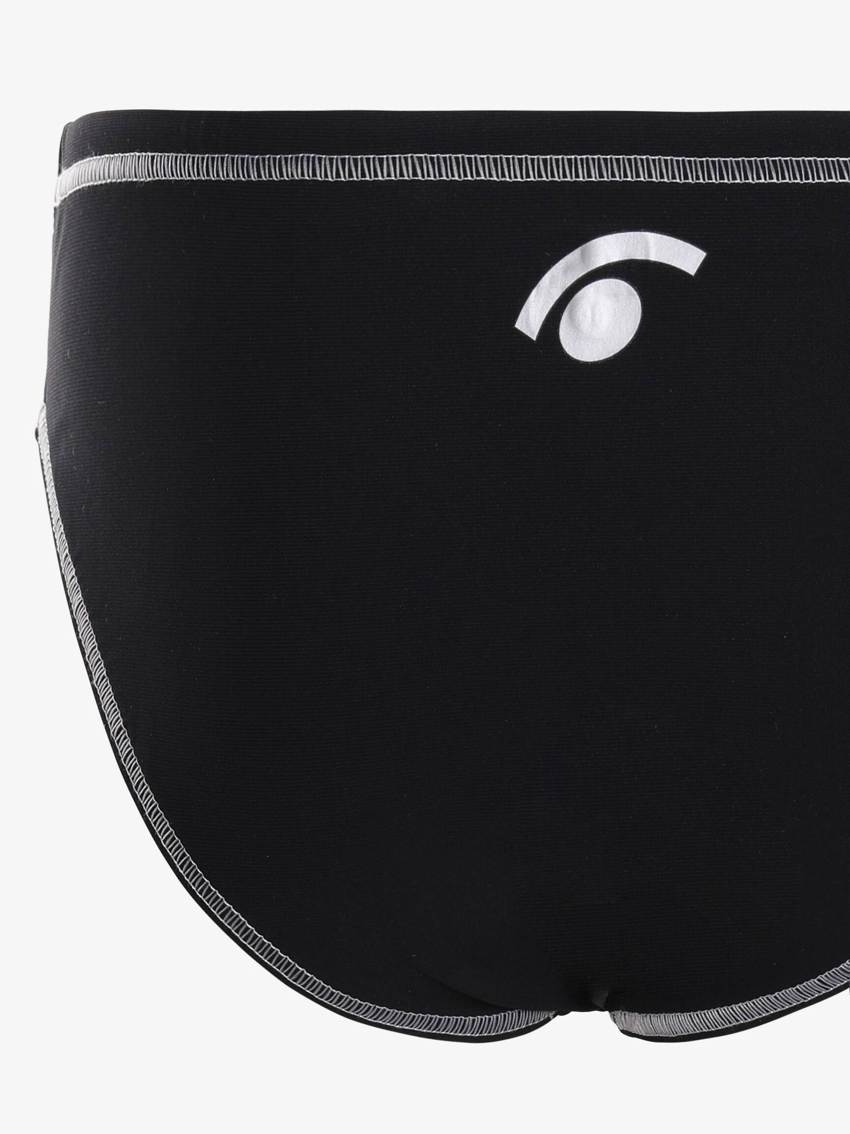 costume  nero da bambino in mat. sintetico da nuoto 3/4