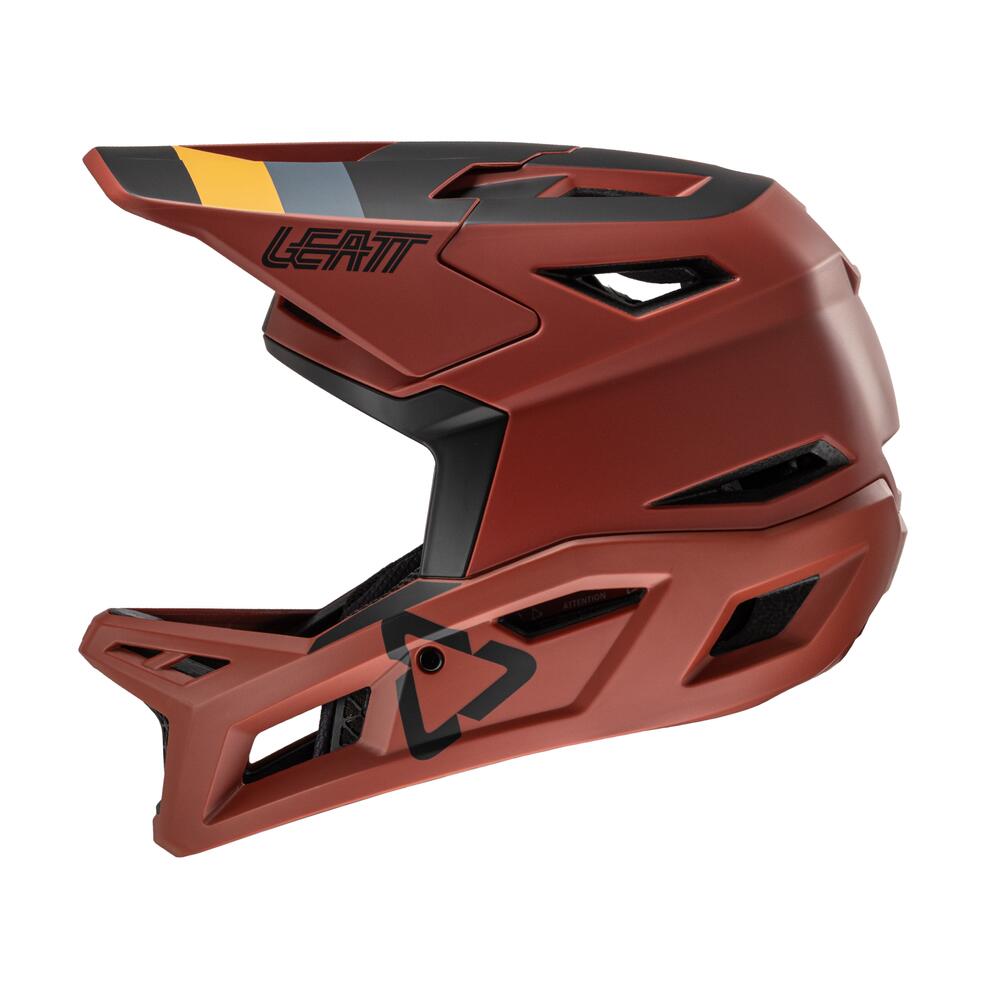 Casque VTT intégral Gravity 4.0 ventilé et certifié Downhill Red pour homme 4/7