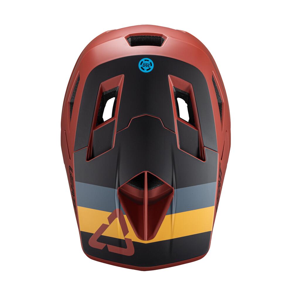 Casque VTT intégral Gravity 4.0 ventilé et certifié Downhill Red pour homme 6/7