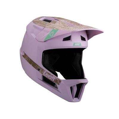 Casco MTB Gravity 2.0 con ottima venitlazione Viola Uomo