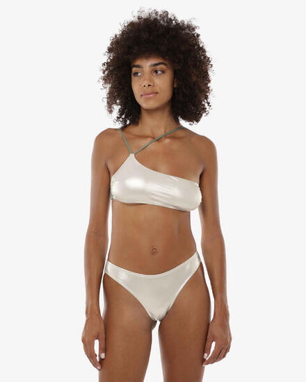 slip per costume da bagno salvia da donna in mat. sintetico da nuoto