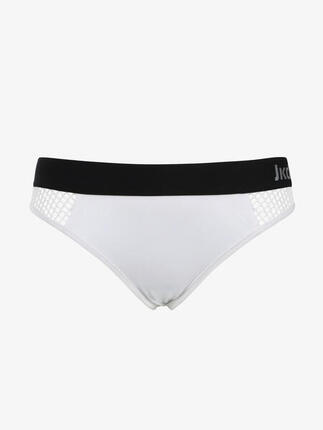 Hellrosa Damen-Badeshorts aus Synthetik