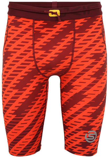 Collant court pour homme SKINS Series-3 - Motif Flame Geo - Taille L