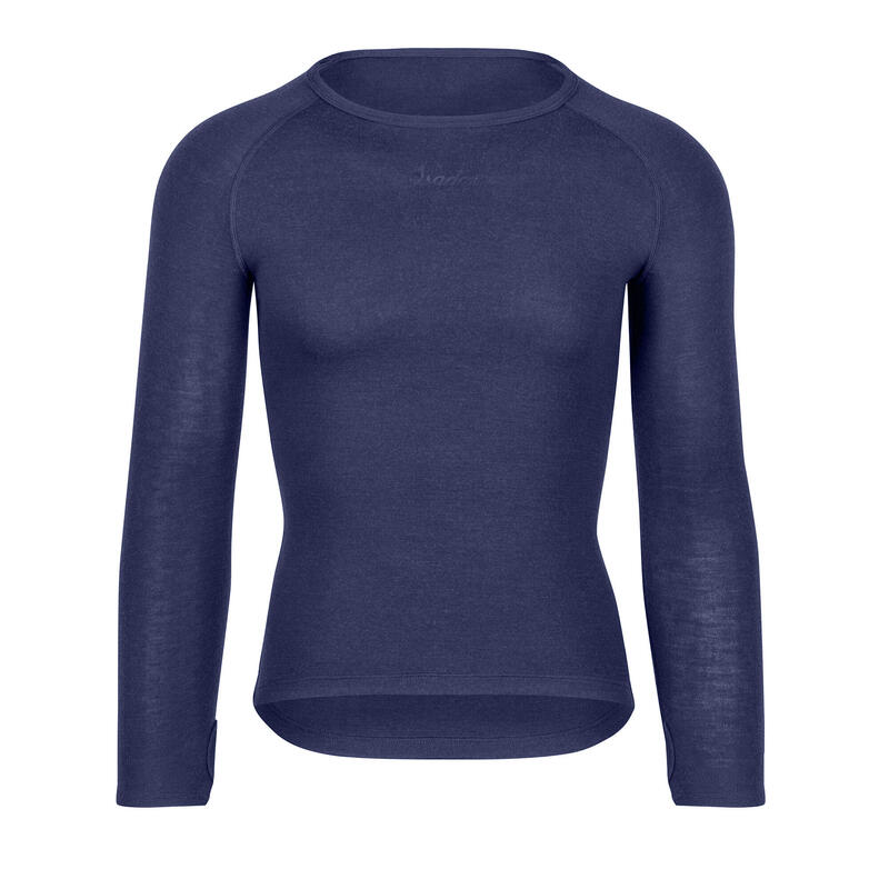Camiseta interior merino LS Maritime Blue
