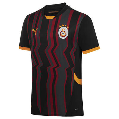 Maglia gara Third Galatasaray SK 24/25 da uomo PUMA Black Intense Orange