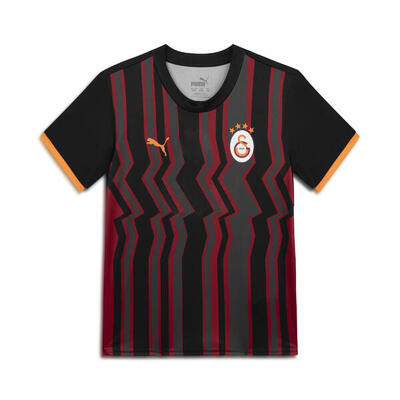 Maglia gara Third Galatasaray SK 24/25 per ragazzi PUMA Black Intense Orange