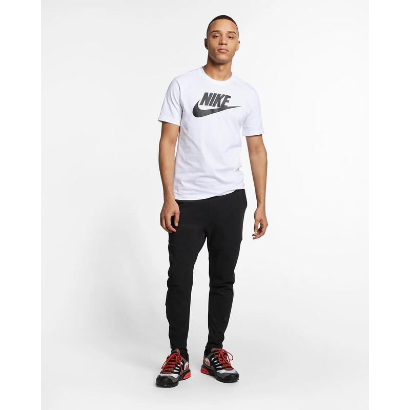Tricou barbati Nike Sportswear Icon Futura, Alb