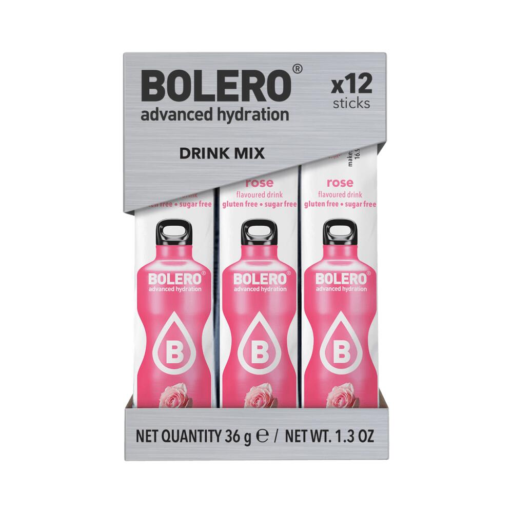 BOLERO Bolero Sticks (12x3g) Rose - Intra e post allenamento - Intra-allenamento