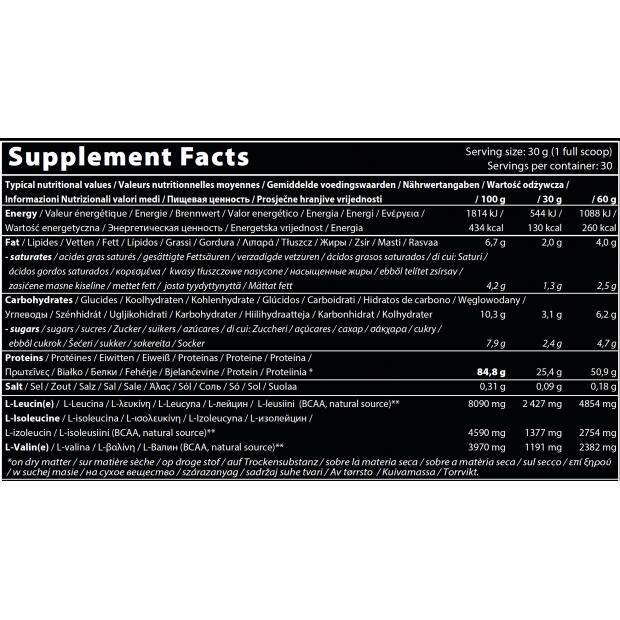 PRIME WHEY- 100 % Whey Isolate &amp;amp; Concentrate Blend - Vanilla - 908 g 4/5