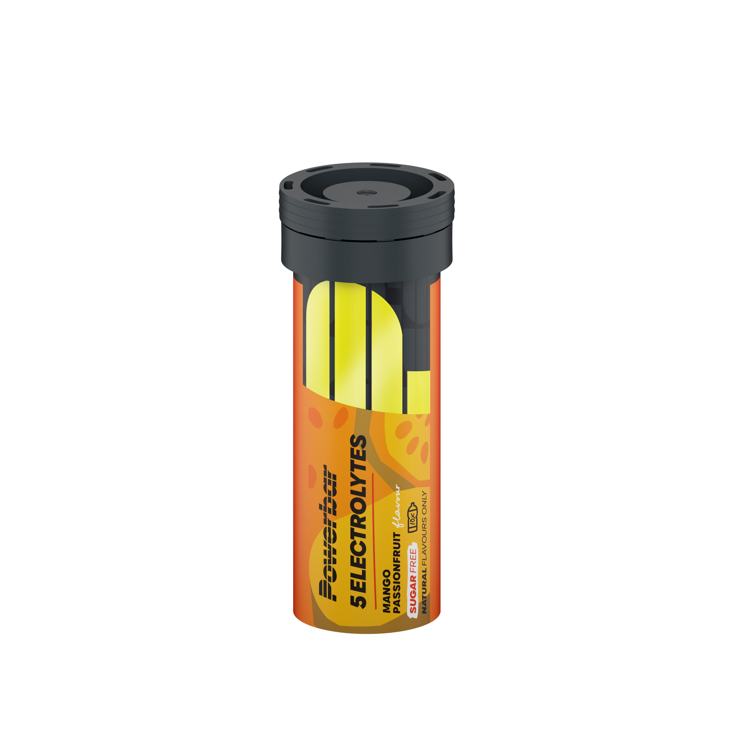 Electrolytes PowerBar Electrolytes 5 Mango passion Fruit (12X10 tabs) 6/7