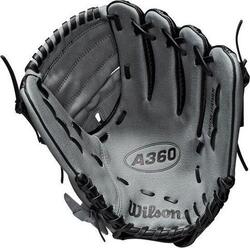 Gant de baseball - A360 - Enfants - (noir/gris) - 12 pouces