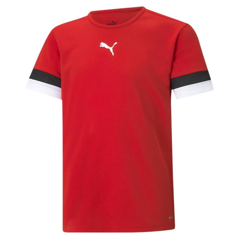 Tricou fotbal copii teamRISE Jersey roșu