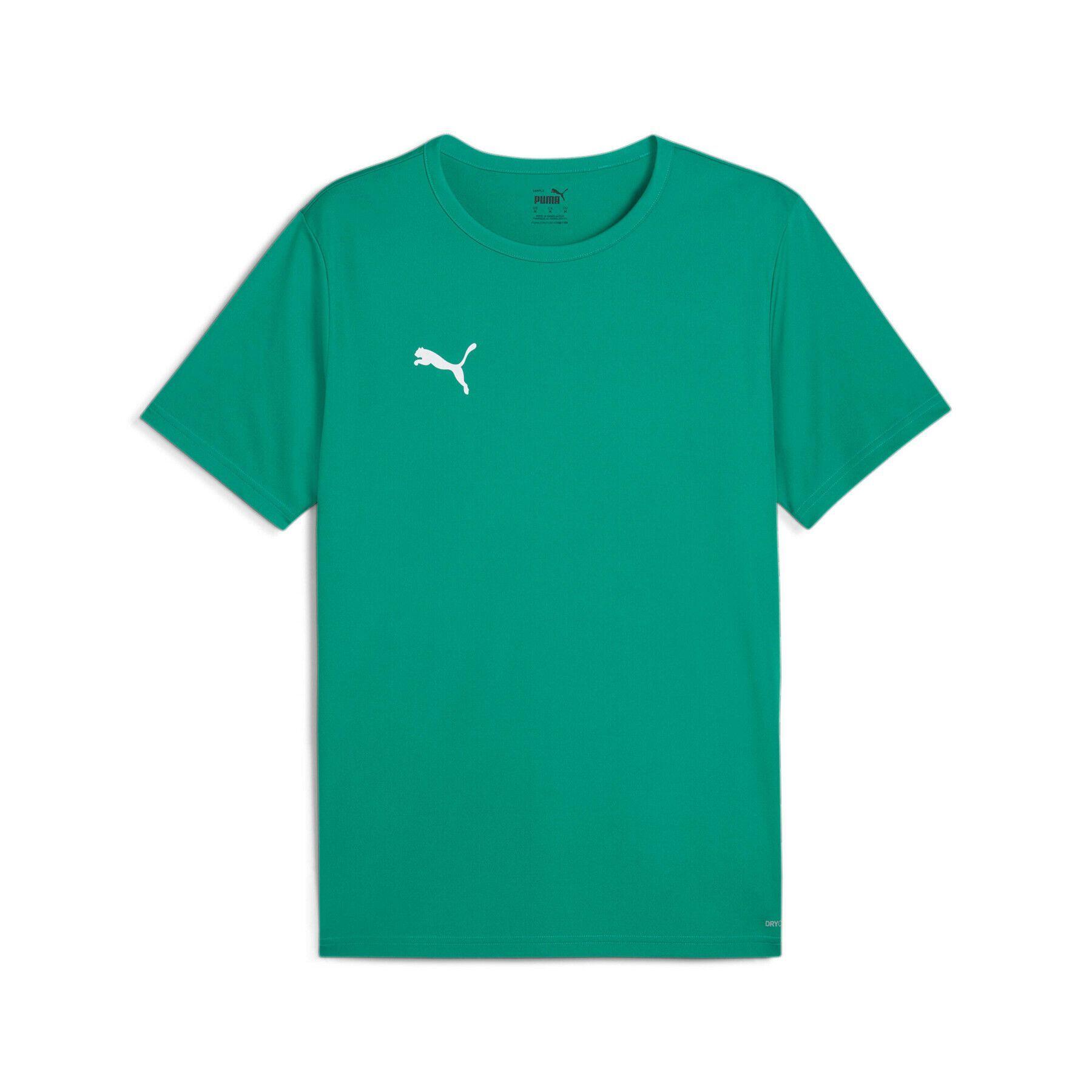 T-shirt da calcio uomo puma verde 1/2
