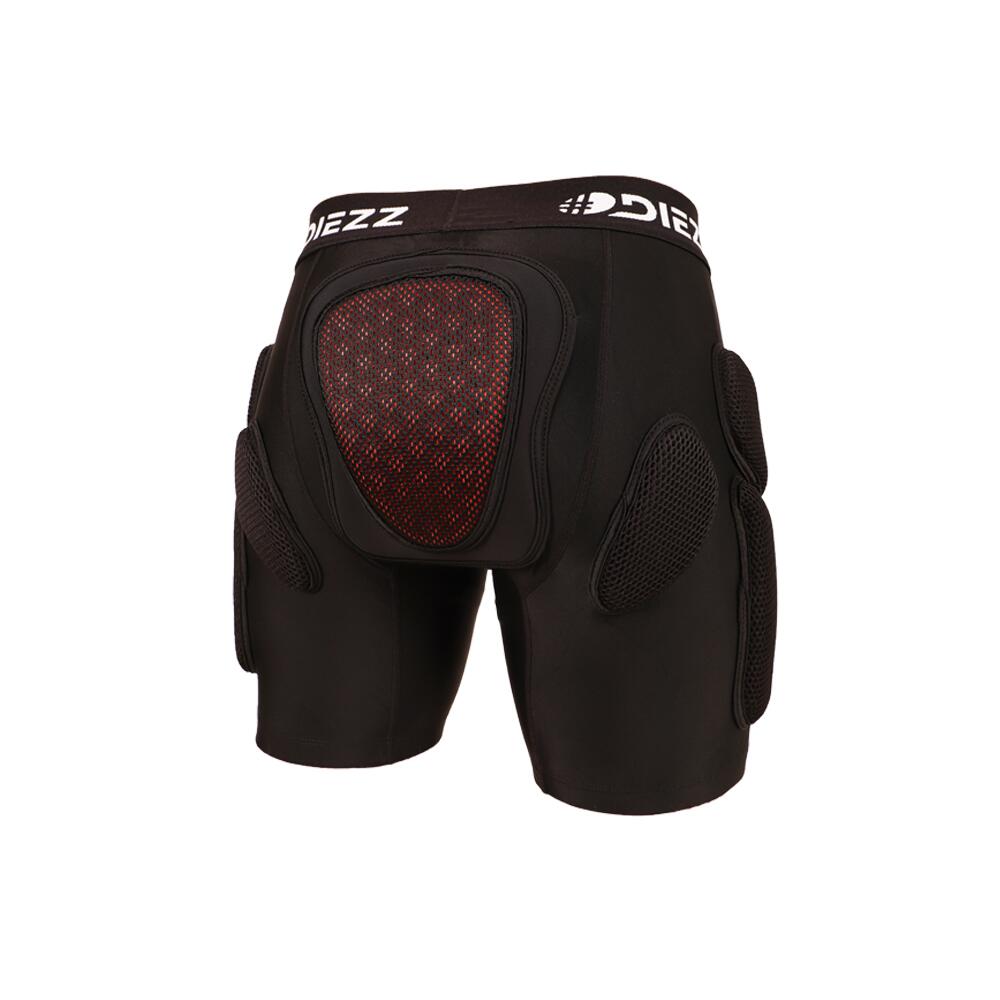 DIEZZ 2AC freeride beschermbroek BLACK/RED