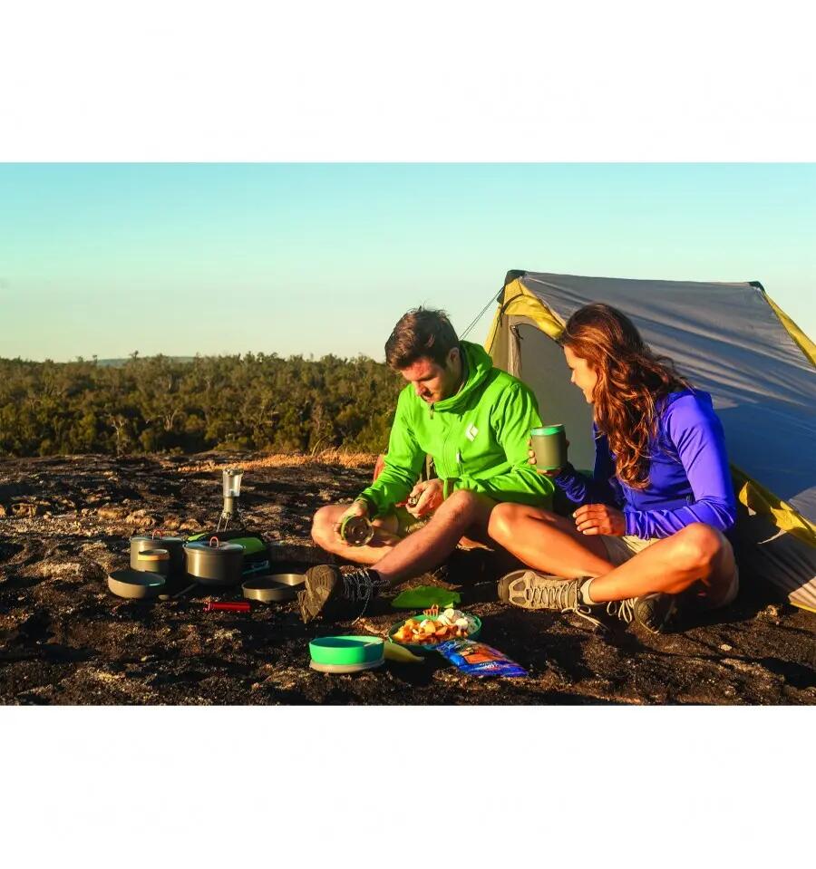 Bol camping Sea To Summit Delta bowl cu capac, volum 750 ml, portocaliu 2/4