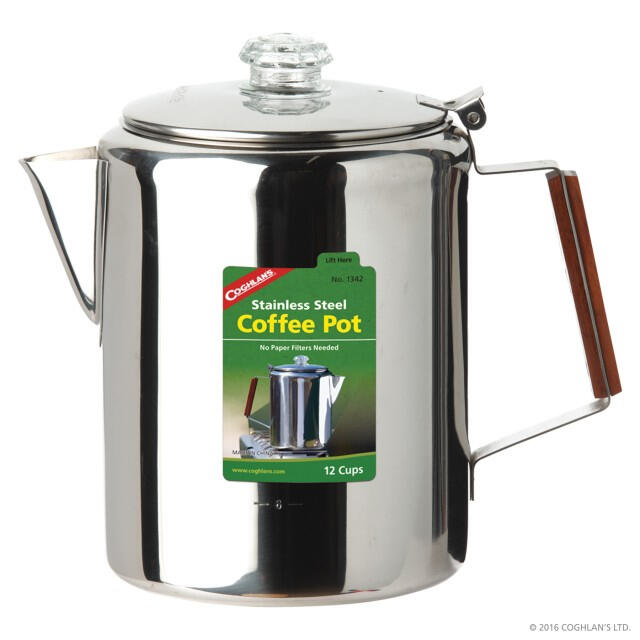 Cafetiera cu filtru de percolare Coghlans 12 cani