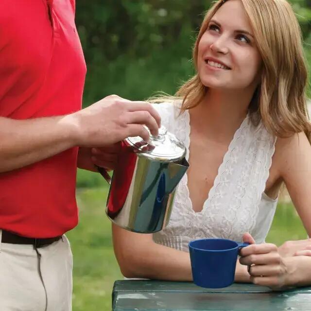 Cafetiera cu filtru de percolare Coghlans 9 cani 2/3