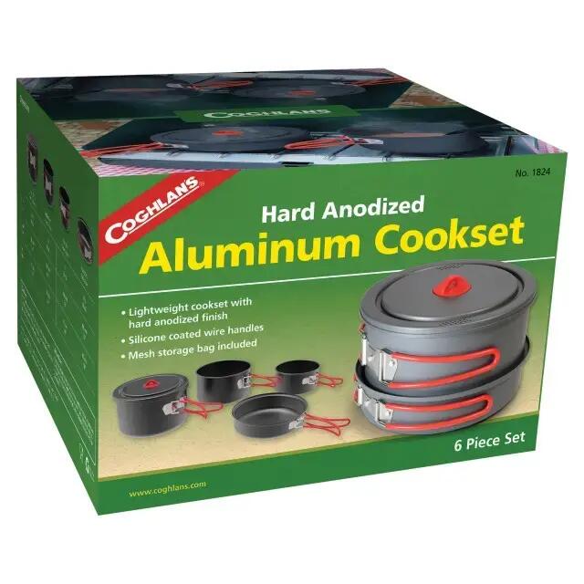 Set de vase pentru gatit din aluminiu Coghlans 4/4