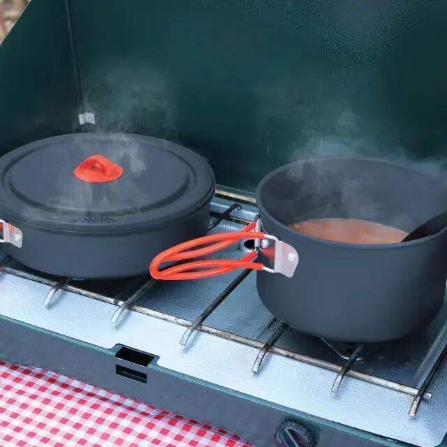 Set de vase pentru gatit din aluminiu Coghlans 3/4
