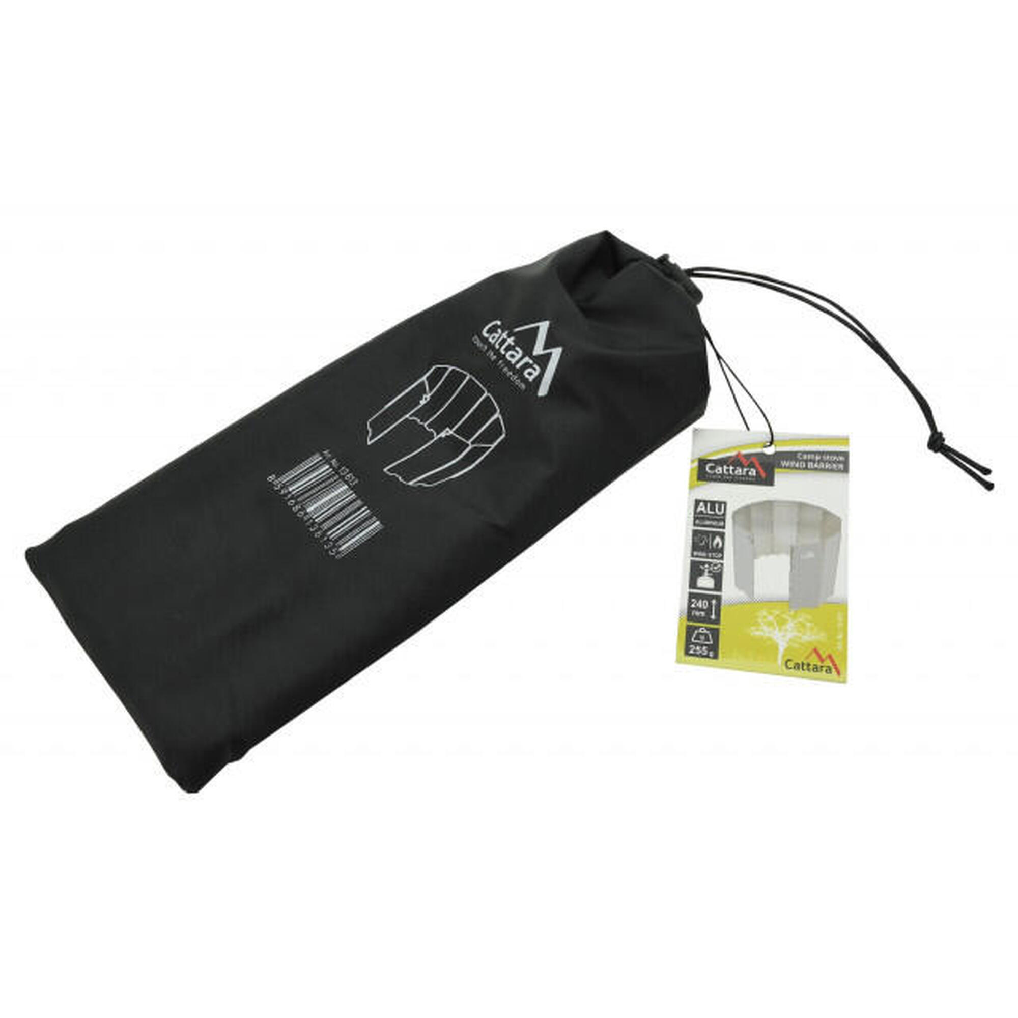 Protectie vant pentru arzatoare camping Cattara 24x83 cm