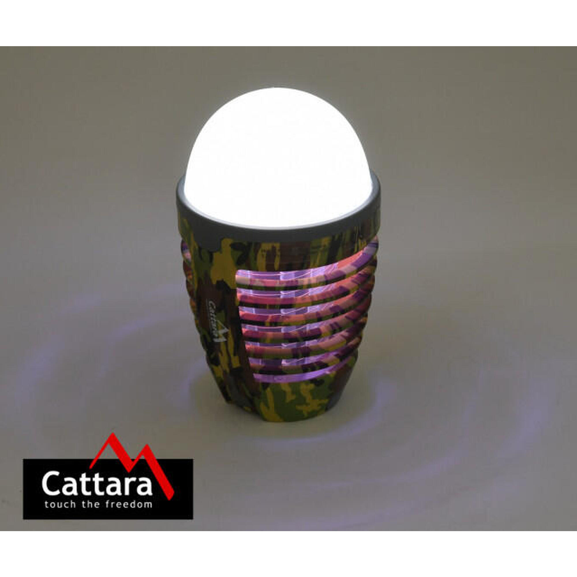 Lampa LED reincarcabila cu aparat anti-insecte cu UV Cattara Pear Army