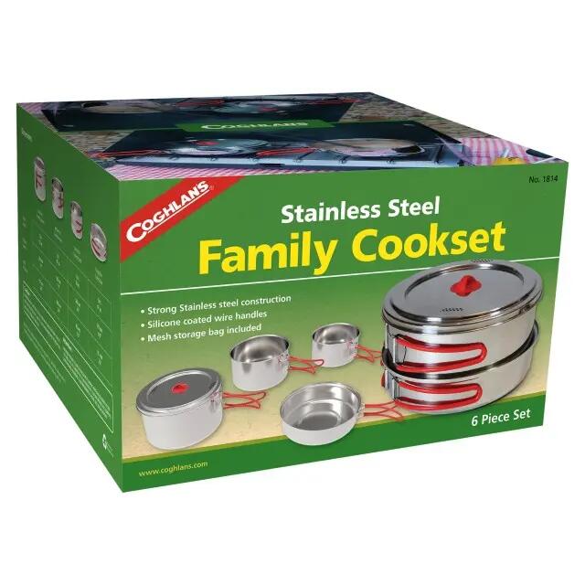 Set de vase din otel pentru gatit Coghlans 3/4