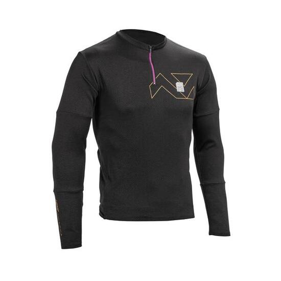 Camiseta MTB Trail 4.0 con tejido Yarn ligero Marrón Hombre